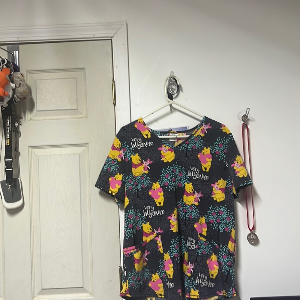 Disney scrub top
